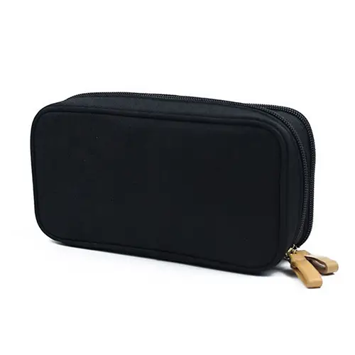 Travel Polyester Cosmetic Case Travel Brushes Makeup Bag Set